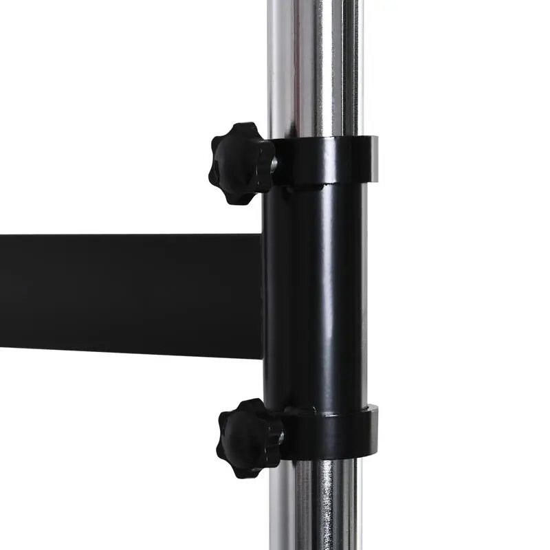 Bola De Velocidad De Pared Ajustable HOMCOM 79x72x20 Cm Negro Y Rojo - Imagen 5