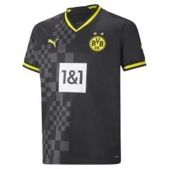 Borussia Dortmund Away 22/23 Replica Jersey Niños PUMA