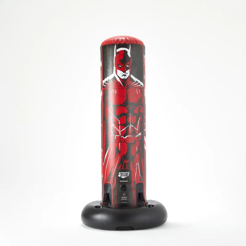 Punching Boxeo Hinchable Junior Outshock 100 Rojo Y Negro - Imagen 6