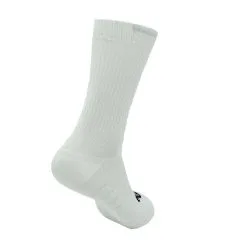 CALCETINES DE RUNNING #COMPETICION Unisex - KAMUABU Color BLANCO 23cm De 1 Hilo