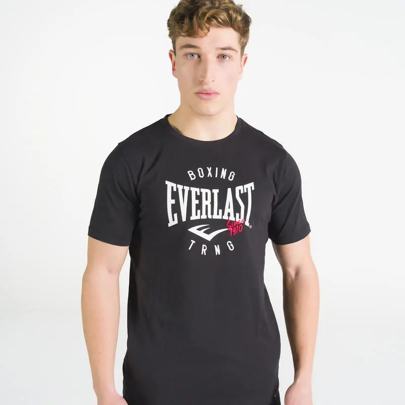 Camiseta Boxeo Everlast Lodel Hombre Negro - Imagen 2