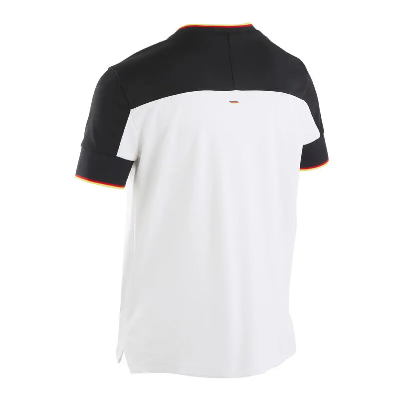 Camiseta De Fútbol Alemania Niños Kipsta F500 2022 Blanca - Imagen 2