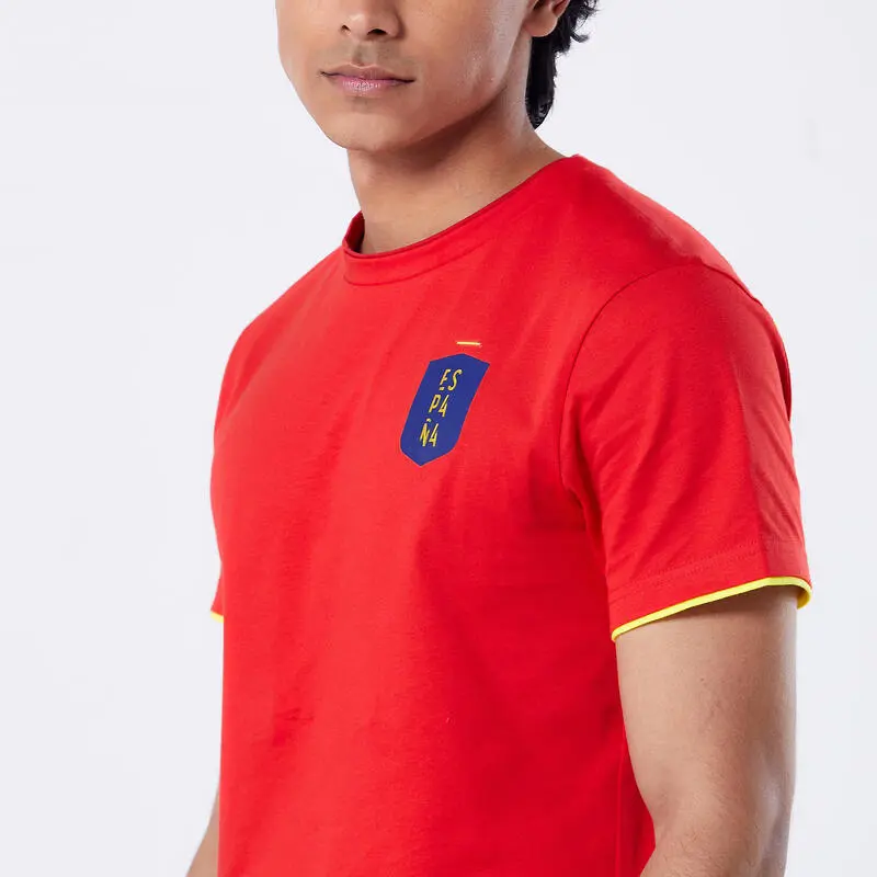Camiseta De Fútbol España Adulto Kipsta F100 2022 - Imagen 3