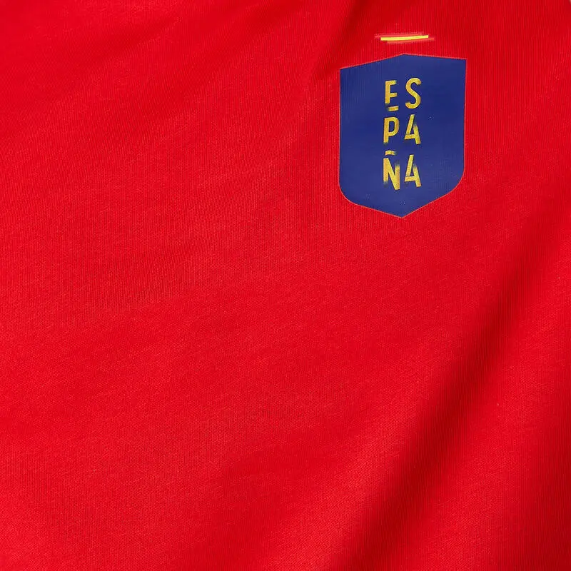 Camiseta De Fútbol España Adulto Kipsta F100 2022 - Imagen 4