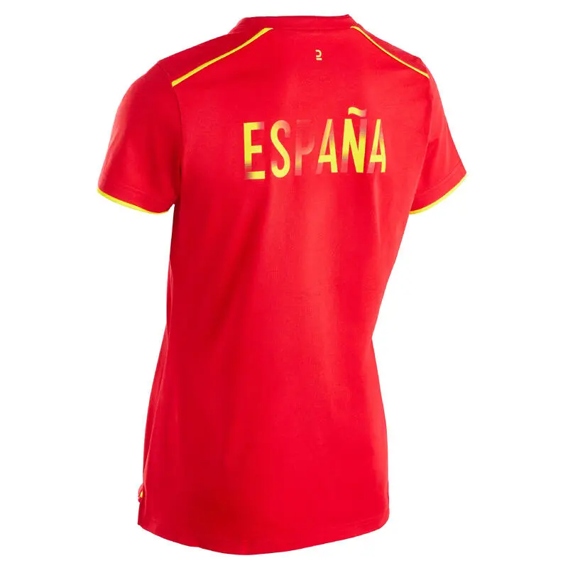 Camiseta De Fútbol España Mujer Kipsta F100 2022 - Imagen 2