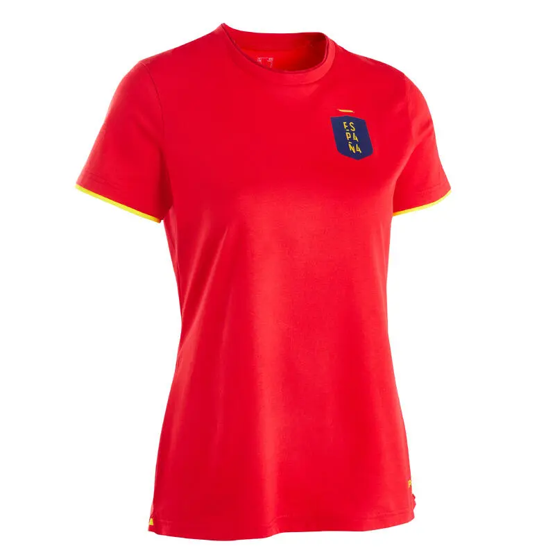 Camiseta De Fútbol España Mujer Kipsta F100 2022