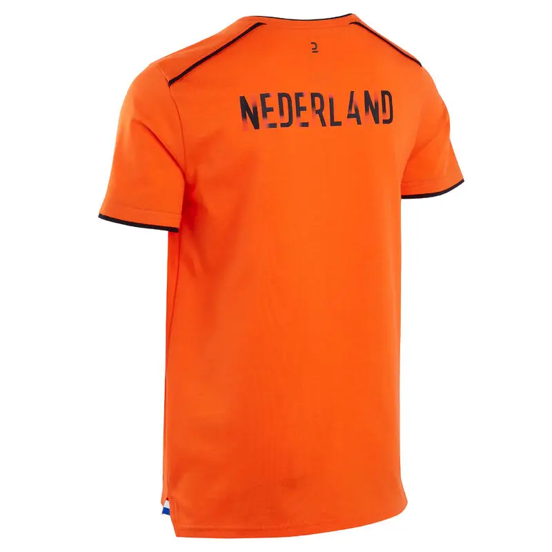 Camiseta De Fútbol Holanda Niños Kipsta F100 2022 - Imagen 2
