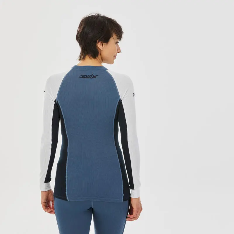 Camiseta Interior Mujer SWIX Manga Larga, Cuello Redondo - Imagen 4