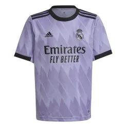 ADIDAS Camiseta Segunda Equipaci贸n Real Madrid Ni帽o 2022