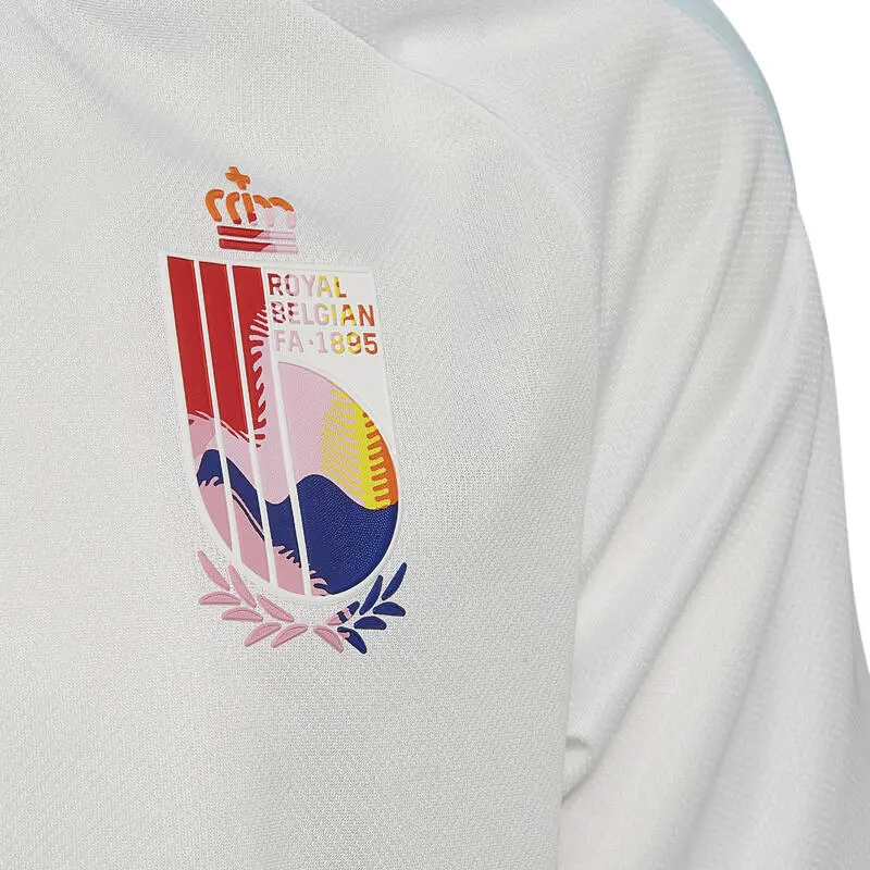 ADIDAS Camiseta Segunda Equipación Selección Bélgica Niños 2022 - Imagen 5