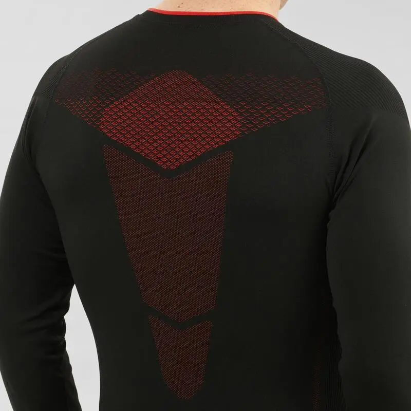 Camiseta Térmica Interior De Esquí Y Nieve Hombre Inovik XC S900 Negro - Imagen 2