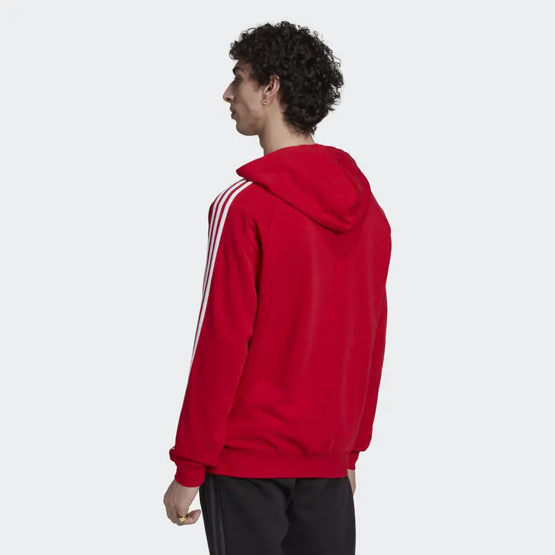 ADIDAS Chaqueta Con Capucha Arsenal DNA 3 Bandas - Imagen 4