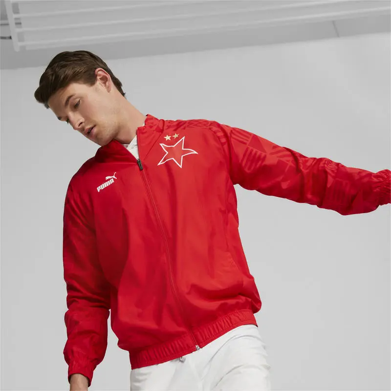 Chaqueta Prepartido Hombre SK Slavia Prague PUMA - Imagen 2