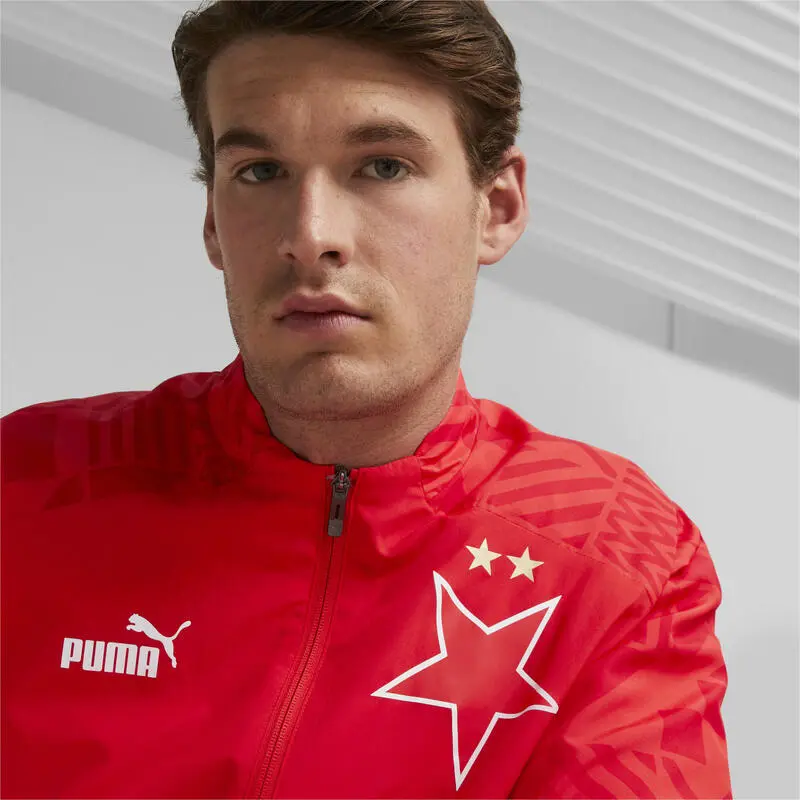 Chaqueta Prepartido Hombre SK Slavia Prague PUMA - Imagen 5