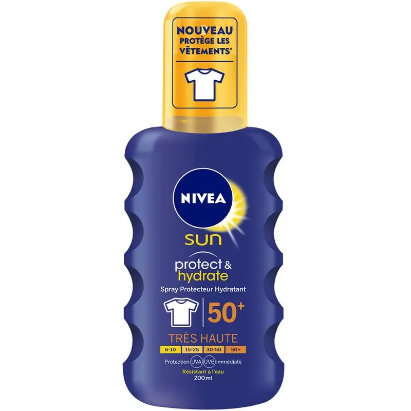 Crema De Protección Solar IP50+ NIVEA SPRAY SOLAR 200 Ml