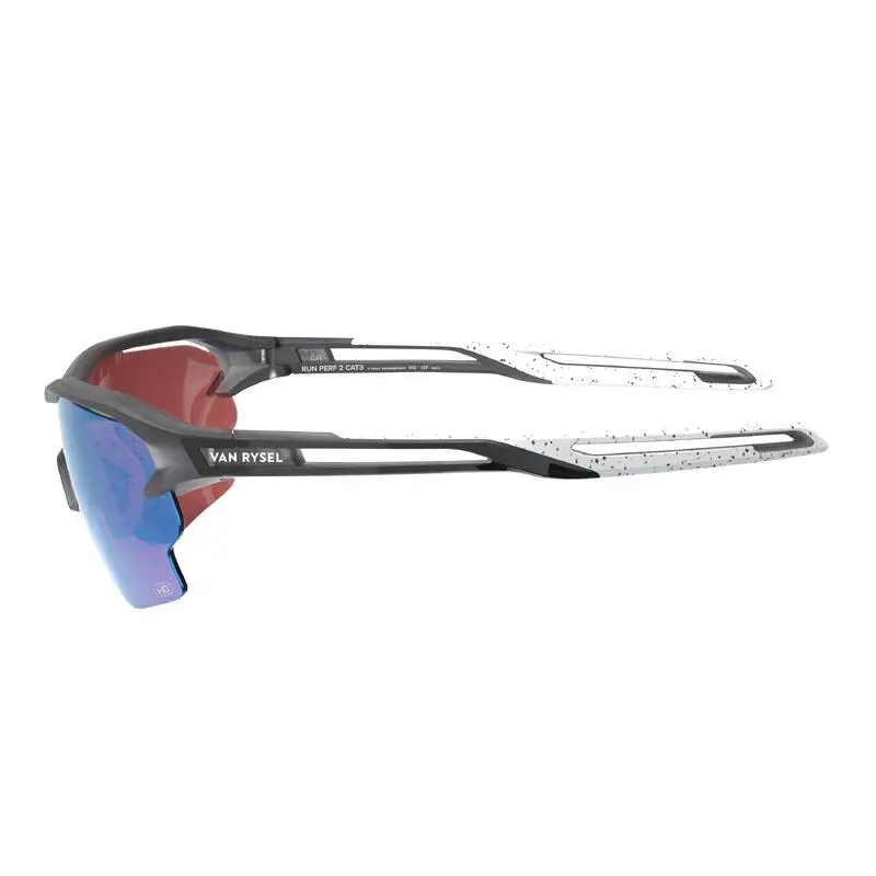Kalenji GAFAS DEPORTIVAS ADULTO RUNPERF 2 CAT3 HD BLANCO/AZUL - Imagen 3