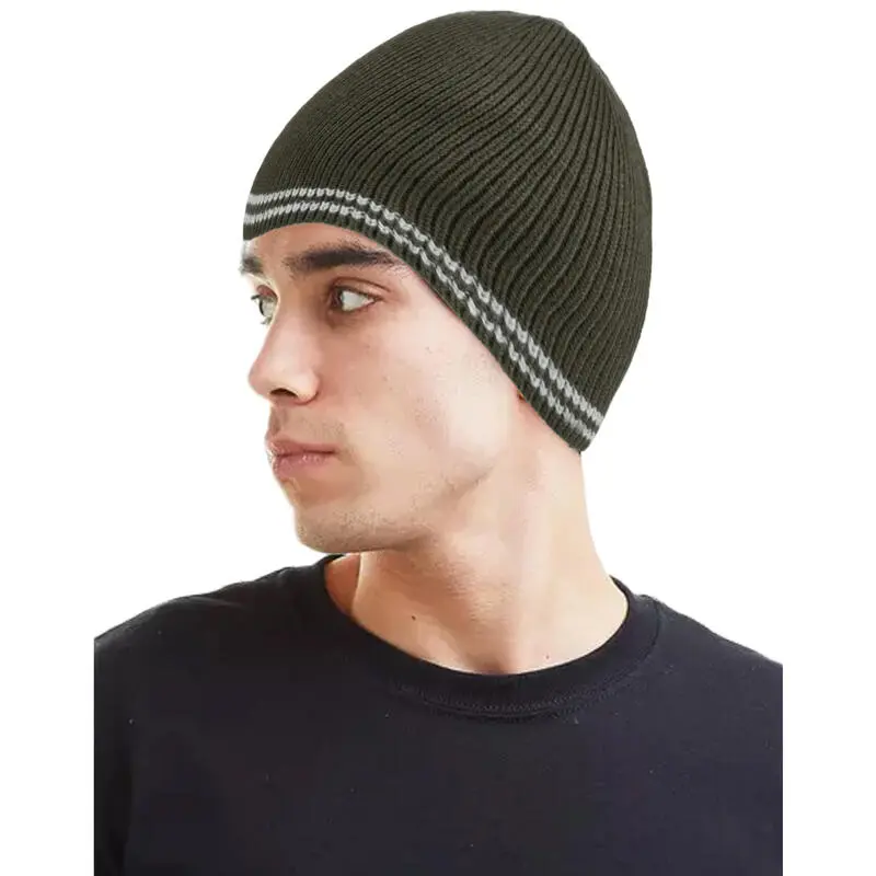 Regatta Gorro Beanie Balton III De Punto Para Hombre Caqui Oscuro - Imagen 2