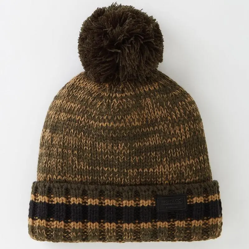 Regatta Gorro Beanie Davion IV Para Hombre Caqui Oscuro - Imagen 2