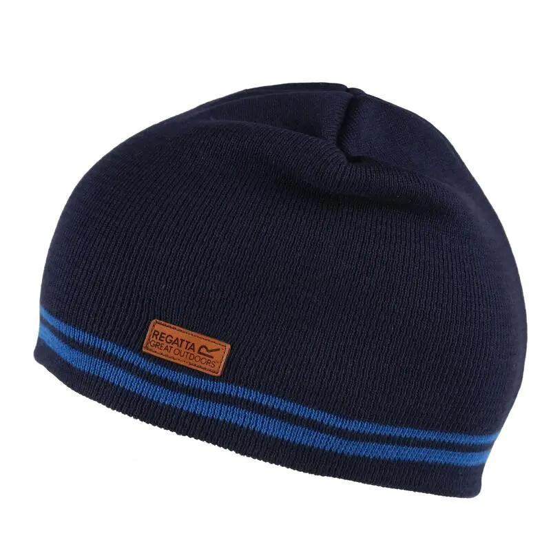 Regatta Gorro Beanie Tarka De Rayas Para Hombre Marino