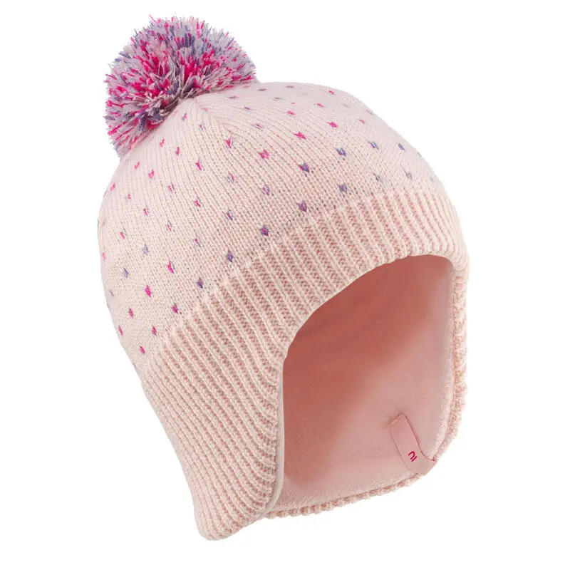 WEDZE Gorro De Invierno Bebé Flap Burdeos - Imagen 6