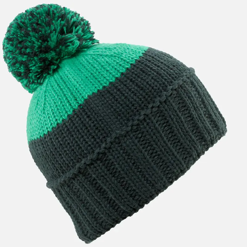 WEDZE Gorro De Invierno Niños Grand Nord Made In France Verde - Imagen 5
