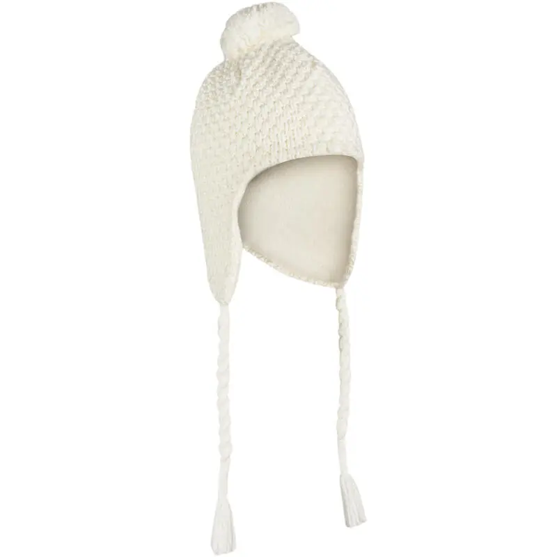 Gorro De Invierno Orejeras Adulto Wedze Timeless Blanco