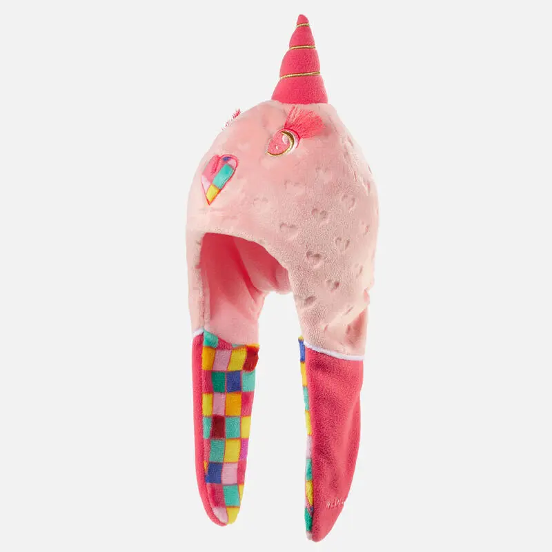 WEDZE Gorro De Invierno Peruano De Niños Unicornio Rosa - Imagen 3