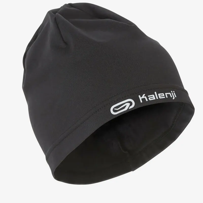 Kalenji Gorro Running Run Warm + Negro Jaspeado Cálido - Imagen 6