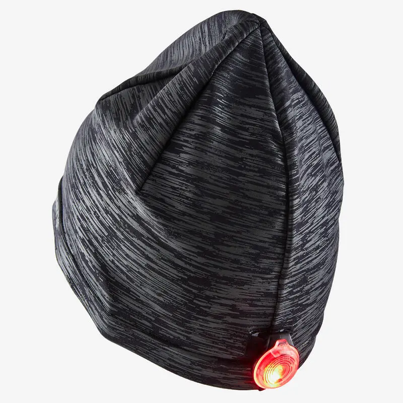 Kalenji Gorro Running Run Warm + Negro Jaspeado Cálido - Imagen 3