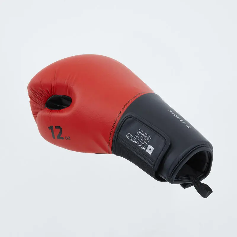 Guantes De Boxeo Outshock 100 Rojo - Imagen 3