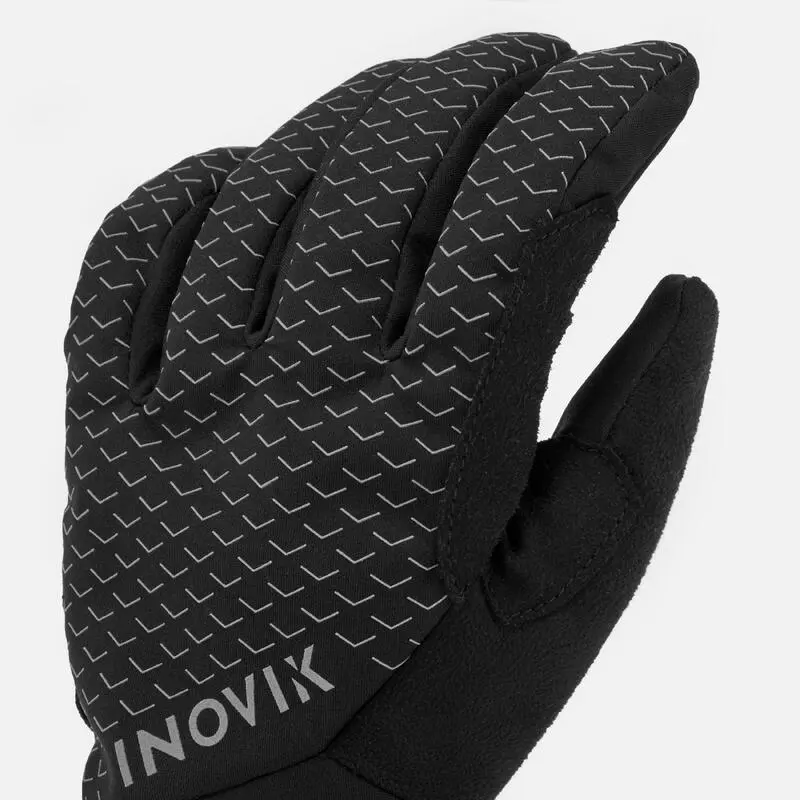 INOVIK Guantes Térmicos De Esquí Y Nieve Perlantes Niños 6-14 Años XC S 100 Negro - Imagen 4