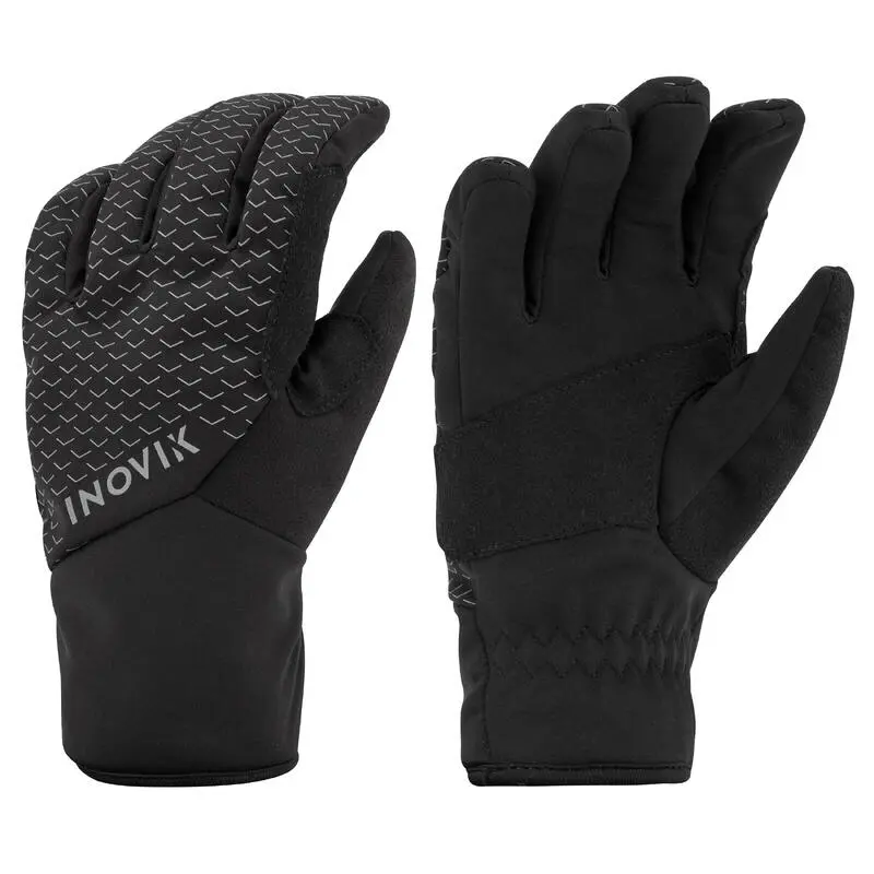INOVIK Guantes Térmicos De Esquí Y Nieve Perlantes Niños 6-14 Años XC S 100 Negro