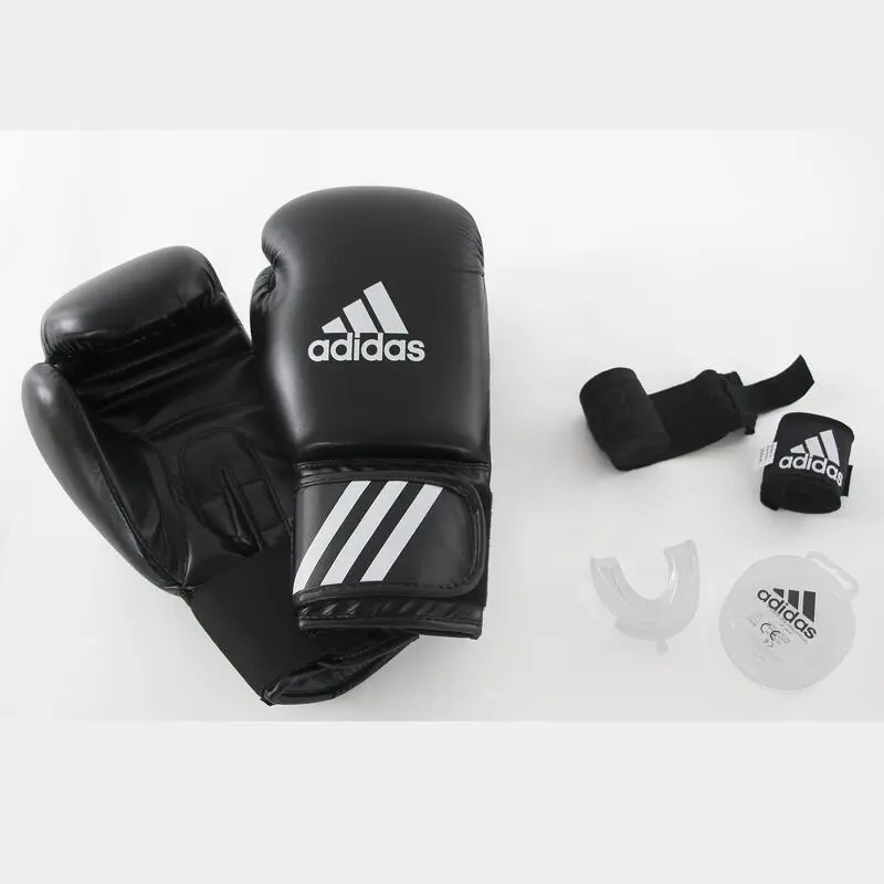 ADIDAS Kit De Boxeo Para Principiantes: Guantes Boxeo, Vendas Boxeo Y Protector Bucal
