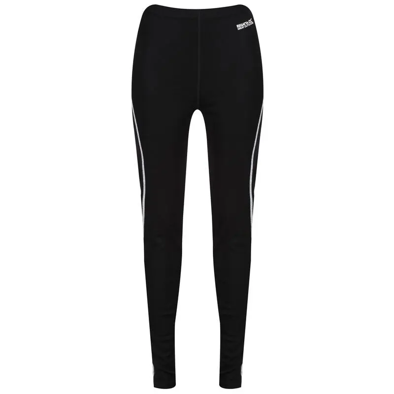 Regatta Leggings Interiores Zimba Para Mujer Señora Negro