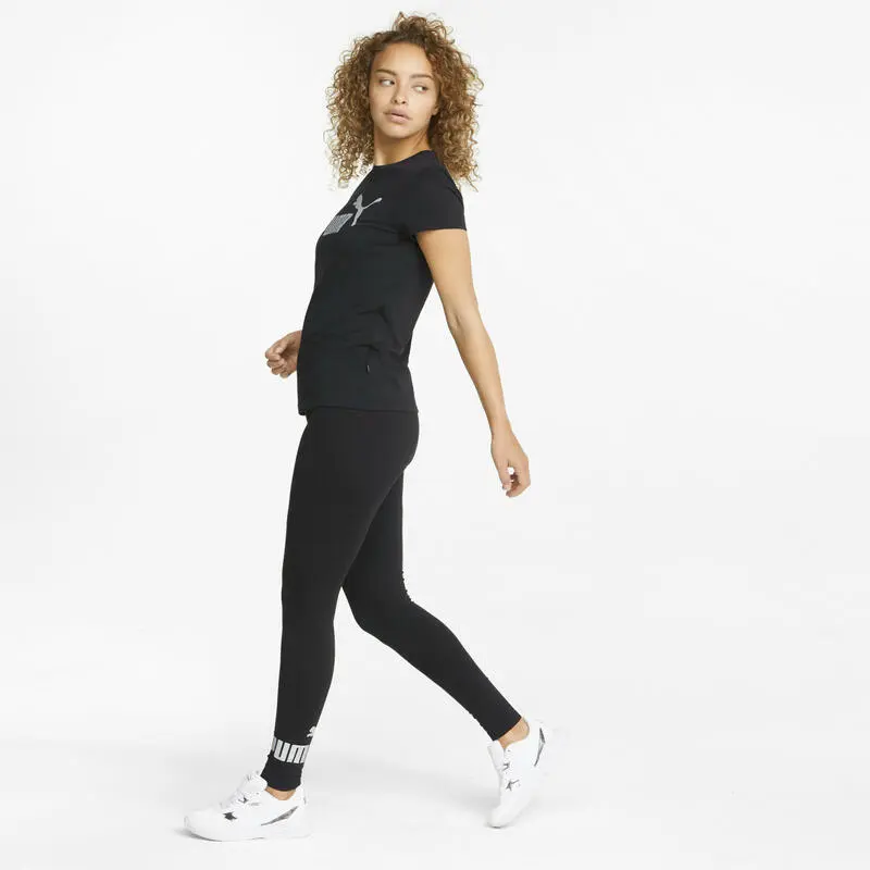 Leggings Mujer PUMA Essentials+ Metallic Negro - Imagen 4