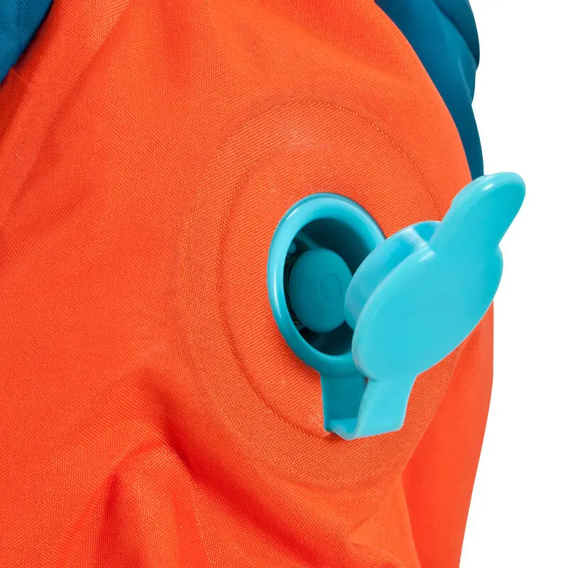 WEDZE Mono Esquí Bebé AIRCOMBI Rojo Anaranjado / Azul - Imagen 5