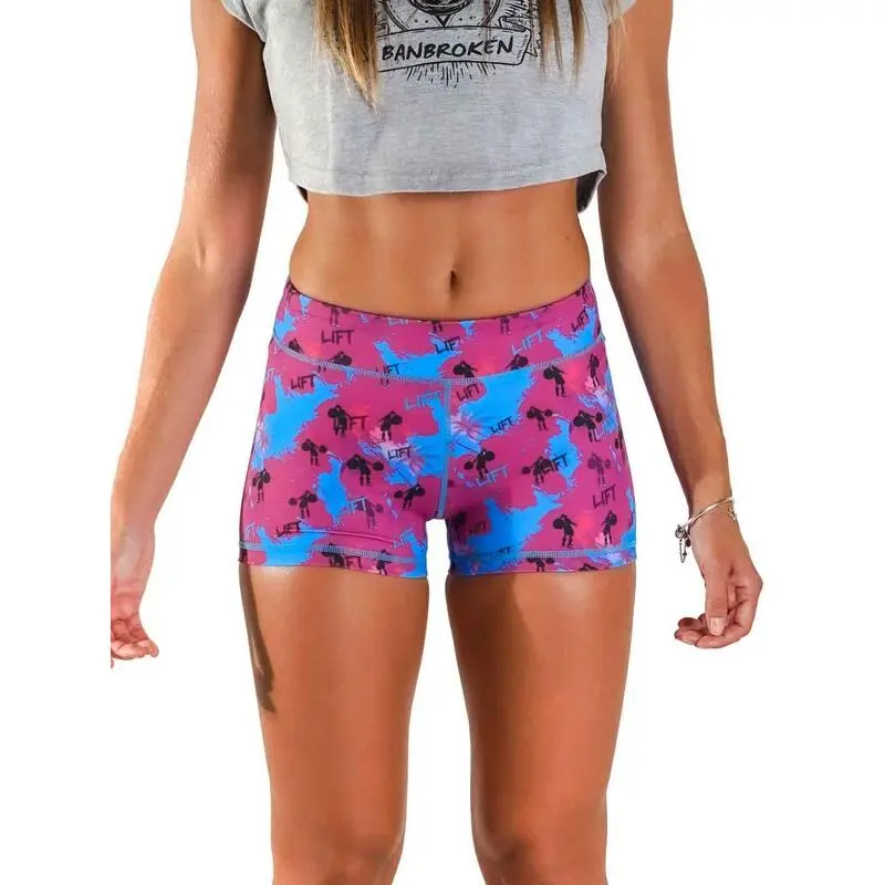 Pantalón Corto Short Mujer Banbroken PURPLE LIFT Morado - Imagen 2