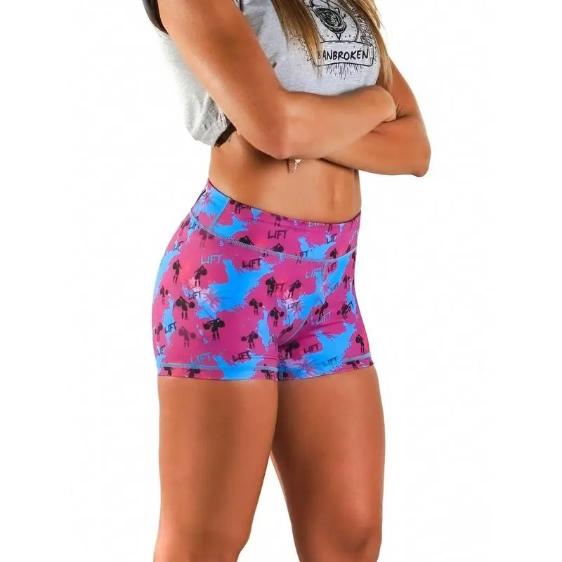 Pantalón Corto Short Mujer Banbroken PURPLE LIFT Morado - Imagen 3