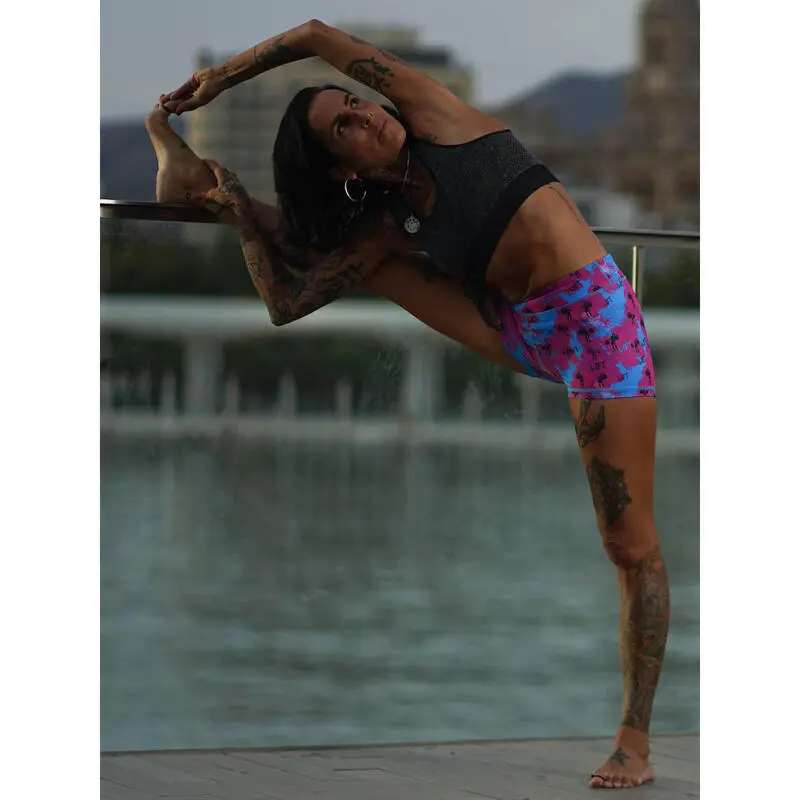 Pantalón Corto Short Mujer Banbroken PURPLE LIFT Morado - Imagen 4