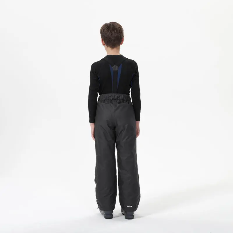 Pantalón De Esquí Y Nieve Niños Wedze Ski-P 100 Gris - Imagen 3