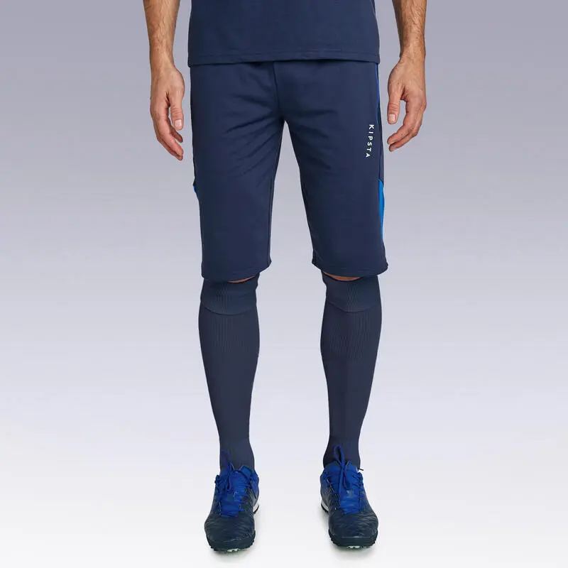 Pantalón De Fútbol Kipsta T500 Adulto Azul Oscuro - Imagen 4