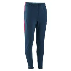 Pantalón De Fútbol Niños Kipsta Viralto Gris Azul Y Rosa Fluor