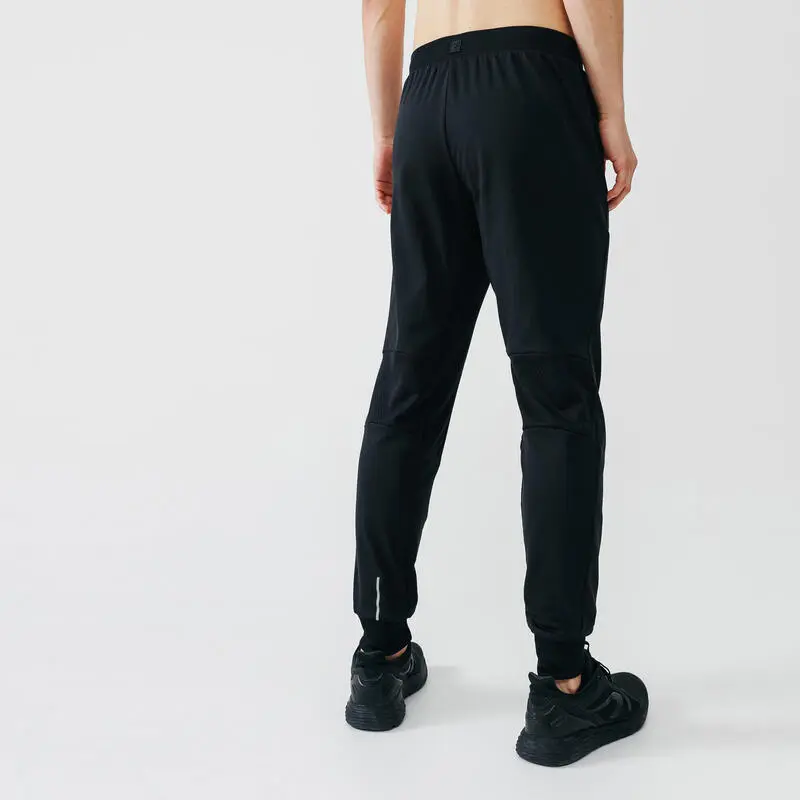 Pantalón Running Kalenji Warm+ Hombre Negro - Imagen 2