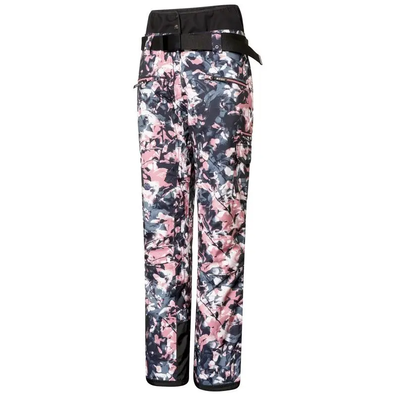 Dare 2b Pantalones De Esquí Liberty II De Impermeable Diseño Floral Para Mujer Rosa - Imagen 3