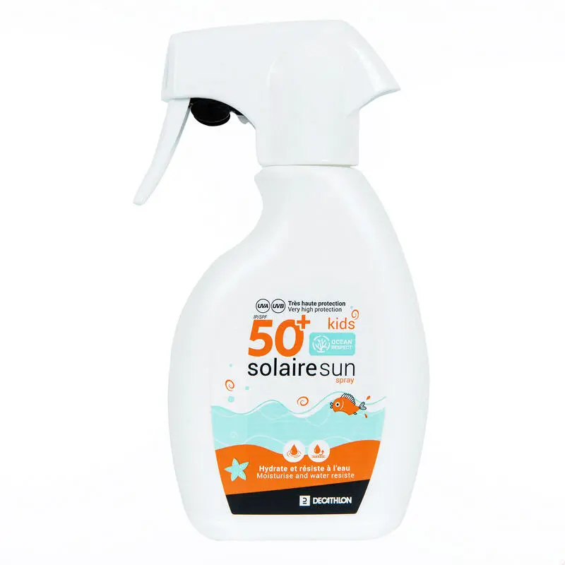 Decathlon Protección Solar Spray Disparador Niños IP50+ 250 Ml