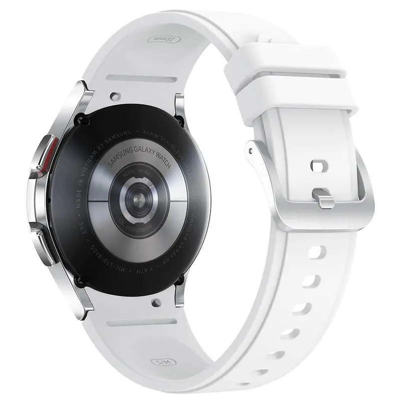 Reloj Inteligente Samsung Galaxy Watch4 Classic 42mm BT Plateado - Imagen 4