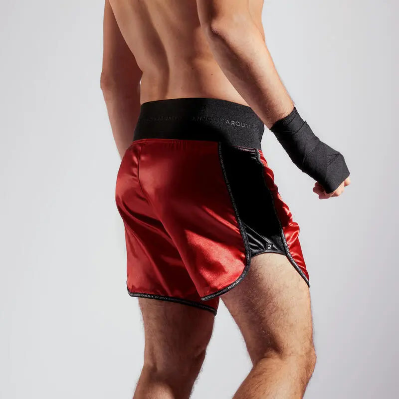 Short Pantalon Corto Muy Thai Kick Boxing Outshock 900 Rojo - Imagen 5