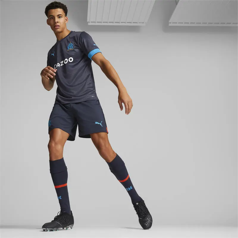 Shorts Hombre Réplica De La Equipación 22/23 Del Olympique De Marseille PUMA - Imagen 2