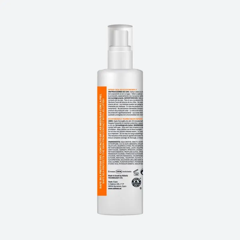 Safe Sea Spray Solar Corporal Para Niños SPF 50 - Imagen 2