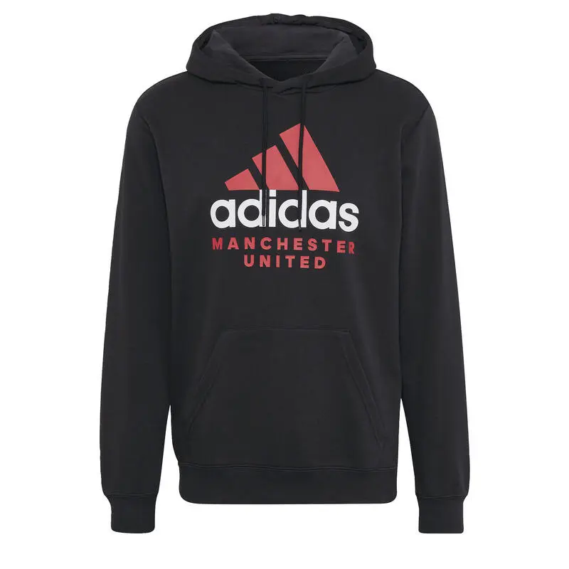 ADIDAS Sudadera Con Capucha Manchester United DNA Graphic - Imagen 2